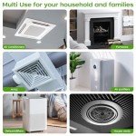 VTONCE MERV 8 Air Filters (14"x14"x1") - Pack of 4