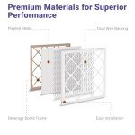 14x18x1 MERV 8 Air Filters - 6 Pack