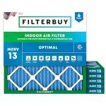 30x30x1 MERV 13 Pleated Air Filter 6-Pack