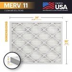 BNX TruFilter 20x24x1 MERV 11 Air Filters (6-Pack)