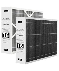 Aneedmore Y6606 MERV 16 Furnace Filter, 2-Pack