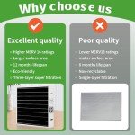 Y6606 MERV 16 Air Filter 20x21x5 - 2 Pack