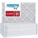 Aerostar MERV 11 Air Filter, 20x22 1/4 inches