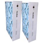 MERV 11 Replacement Furnace Filters - 2 Pack