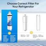ExcelPure Refrigerator Water Filter Replacement 2-Pack