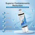 ExcelPure Refrigerator Water Filter Replacement 2-Pack