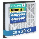MERV 13 Pleated Air Filter 20x20x3