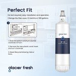 GLACIER FRESH 7012333 Ice Maker Water Filter (2 Pack)