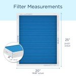 Medify Pro MERV 14 Pleated Air Filters (2-Pack)