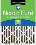 Nordic Pure 20x25x4 Pleated Air Filter MERV 13