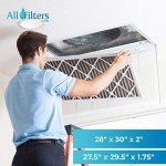 SpiroPure MERV 11 Pleated Air Filters - 6 Pack