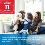 SpiroPure MERV 11 Pleated Air Filters - 6 Pack