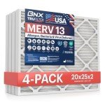 BNX TruFilter MERV 13 AC Air Filters 4-Pack