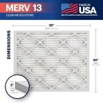 BNX TruFilter MERV 13 AC Air Filters 4-Pack