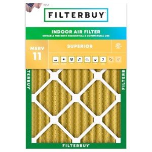 Filterbuy 18x24x2 MERV 11 Air Filter