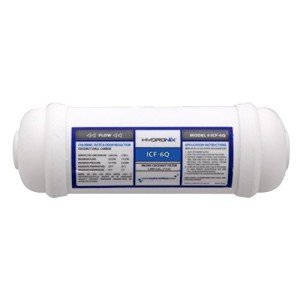 Hydronix Inline Coconut GAC Water Filter 1000 Gal