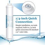 Vegebe Inline Water Filter Replacement Cartridge (2-Pack)