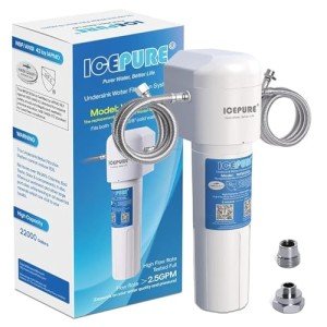 ICEPURE Under Sink Water Filter System - 3 Year Life