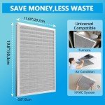 UBeesize 12x20 Air Filter, MERV 8, Washable
