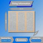 GDS Series Fiberglass Air Filters, Box of 4