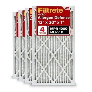 Filtrete MERV 11 Pleated Air Filter - 4 Pack