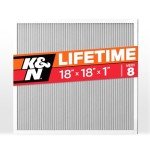 K&N Washable MERV 8 HVAC Air Filter 18x18x1