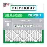20x20x1 MERV 8 Pleated HVAC Air Filter