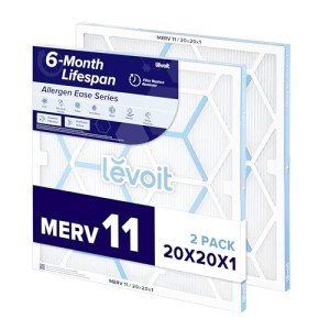 LEVOIT MERV 11 Air Filters for Allergens, 2-Pack