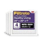 Filtrete 20x20x1 MERV 12 Air Filter Pack