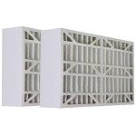 Tier1 MERV 11 Air Filter 16x28x6 - 2 Pack