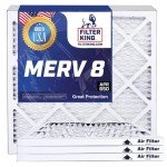 Filter King MERV 8 Air Filters | 4-Pack