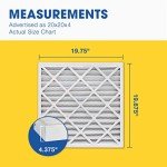 Aerostar MERV 13 Pleated Air Filters - 2 Pack