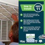 FILTI 6500 MERV 11 Air Filter - 4 Pack