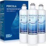 PERCOLA Water Filter Replacement for Bosch 3 Pack