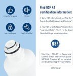 PERCOLA Water Filter Replacement for Bosch 3 Pack