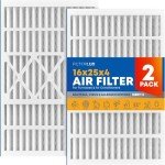 Filterlux 16x25x4 MERV 13 Air Filters (2-Pack)