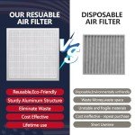 Demiwise 20x20 Washable Electrostatic Air Filter