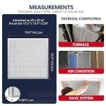 Demiwise 20x20 Washable Electrostatic Air Filter