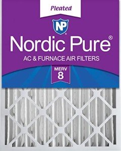 Nordic Pure MERV 8 Pleated Air Filter 18x24