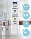 Wamery Alkaline Refrigerator Water Filter Replacement