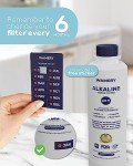 Wamery Alkaline Refrigerator Water Filter Replacement