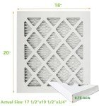 Chenzhit 18x20x1 MERV 13 Furnace Air Filters - 4 Pack