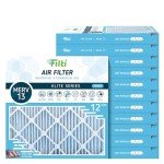 20x20x2 MERV 13 Pleated Air Filters (12-Pack)