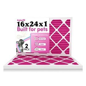 16x24x1 Color Changing Air Filter for Pets
