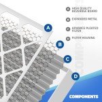 United Filter 16x25x4 MERV 11 Air Filter Pack