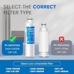 PUREPLUS 4-Pack Refrigerator Water Filter Replacement