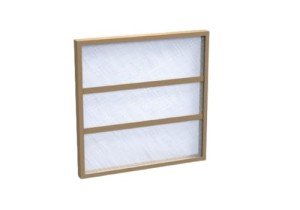 Double Strut Disposable Fiberglass Air Filters - Case of 12