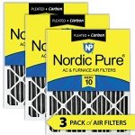Nordic Pure 14x24 Air Filters MERV 10 – 3 Pack