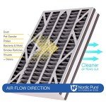 Nordic Pure 16x25x3 MERV 12 Carbon Air Filter