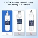 LG LT700P Refrigerator Water Filter - 3 Pack
